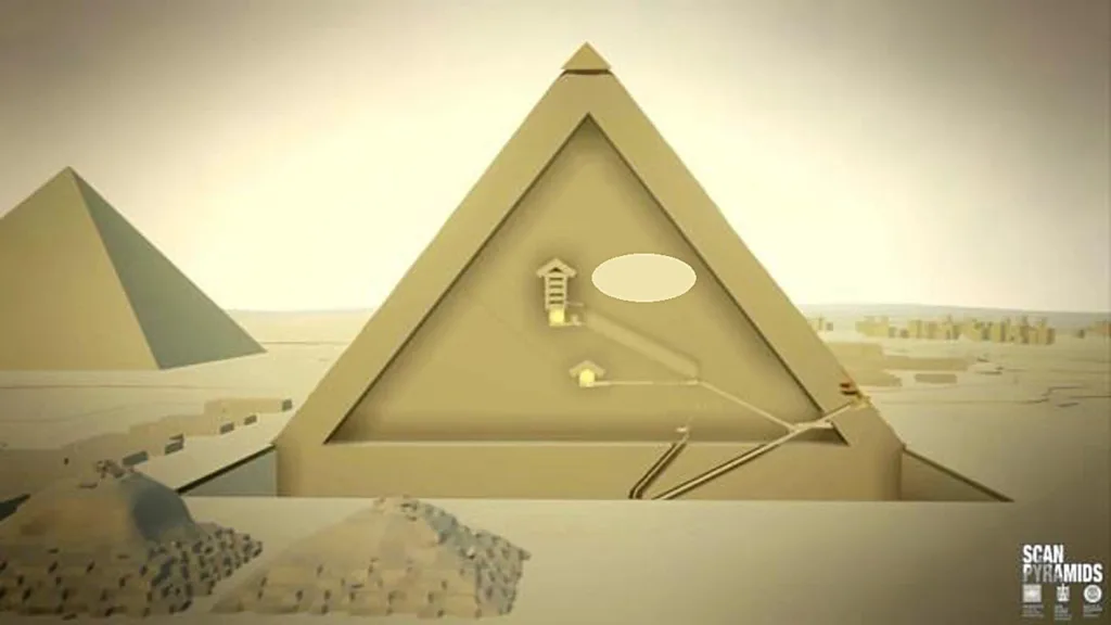 7 New Discoveries In Egypt 2023 14 Hidden Chamber in the Pyramid of Khufu