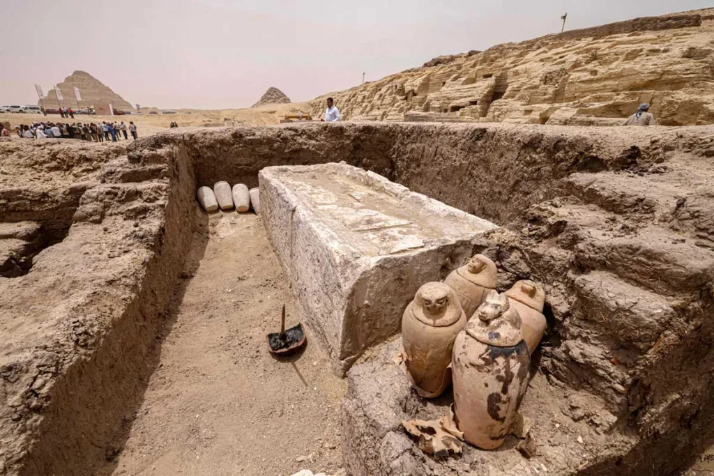 7 New Discoveries In Egypt 2023 13 Saqqara Embalming Workshops and Tombs