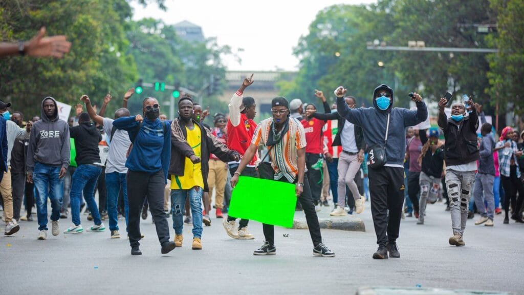 Tax Protests in Kenya