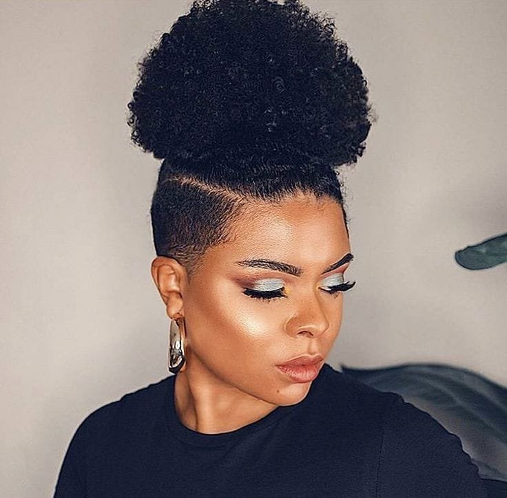 Puff for black women
