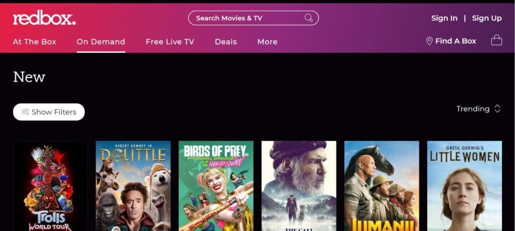 Top 10 Legal Apps To Watch Free Movies Online 18 Redbox