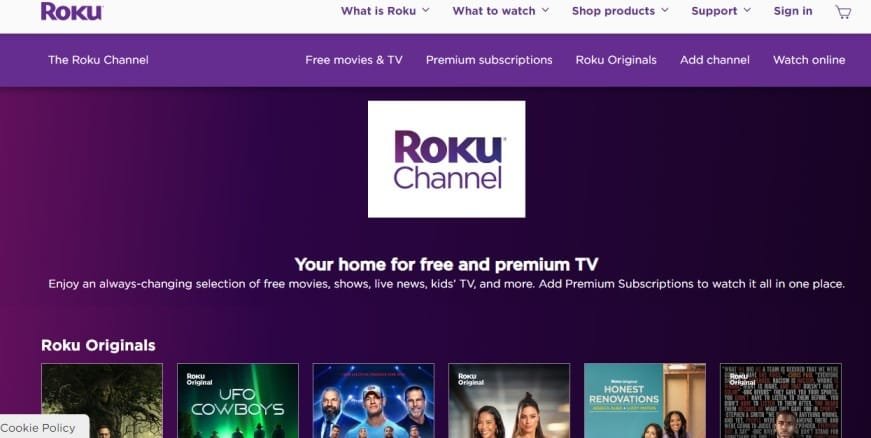 Top 10 Legal Apps To Watch Free Movies Online 13 Roku Channel