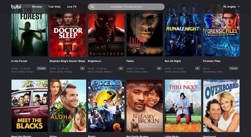 Top 10 Legal Apps To Watch Free Movies Online 15 Tubi