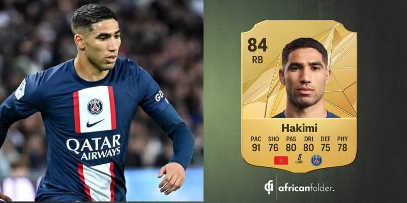 Achraf Hakimi EA SPORTS FC 25 Ratings