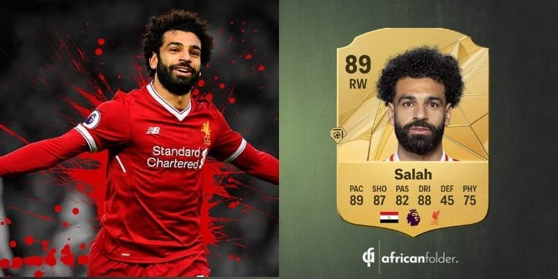 Mohamed Salah  EA SPORTS FC 25  Ratings