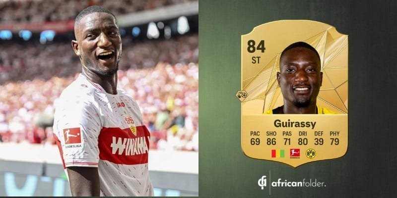 Serhou Guirassy EA SPORTS FC 25 Ratings