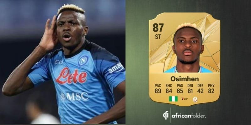 Victor Osimhen EA SPORTS FC 25 Ratings