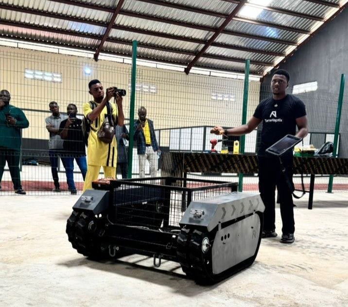 Terrahaptix founders Nathan Nwachuku and Maxwell Maduka 