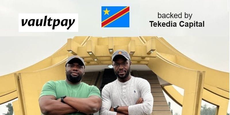 Vaultpay co-founders  Ntambwa Basambombo and Christel Ilaka