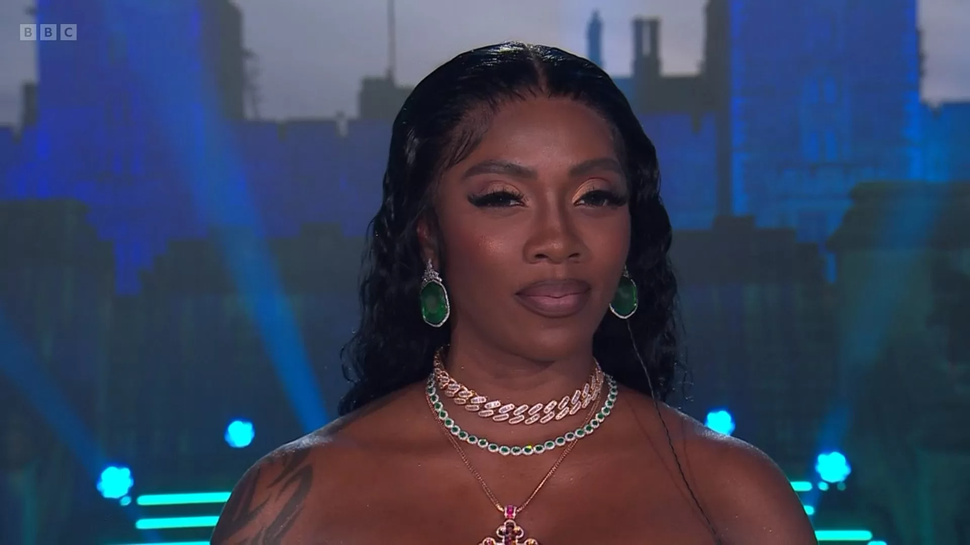 Tiwa Savage performs at King Charles III coronation concert