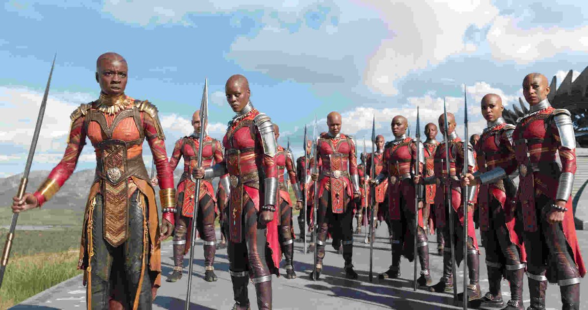 Black Panther Wakanda in Africa