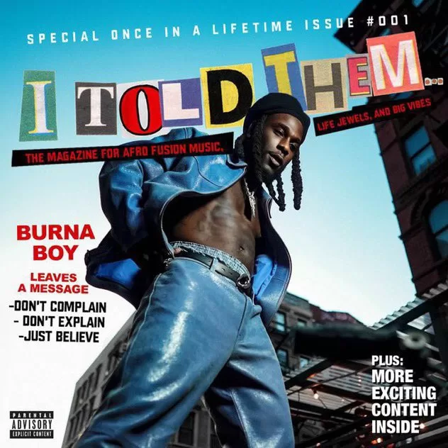 Burna Boy I Told Them album review