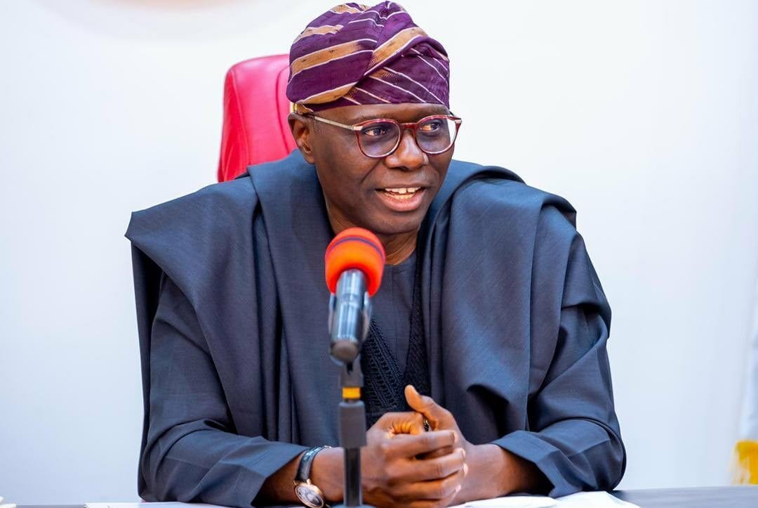 Lagos state Governor Babajide Sanwo-Olue