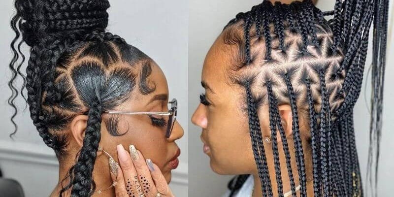 50 Beautiful Knotless Braids Hairstyles 2024