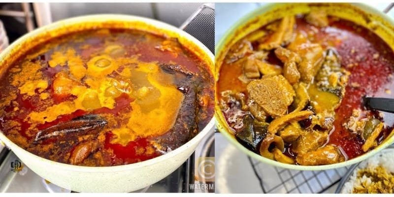 How To Make Ghanaian Palm Nut Soup With Fresh Palm Fruit