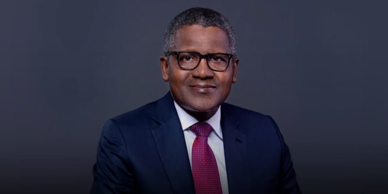 Portrait of Aliko Dangote