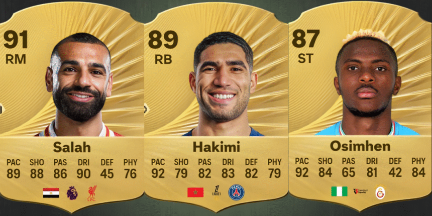 EA Sports FC 26: The 50 Best African Footballers 2025
