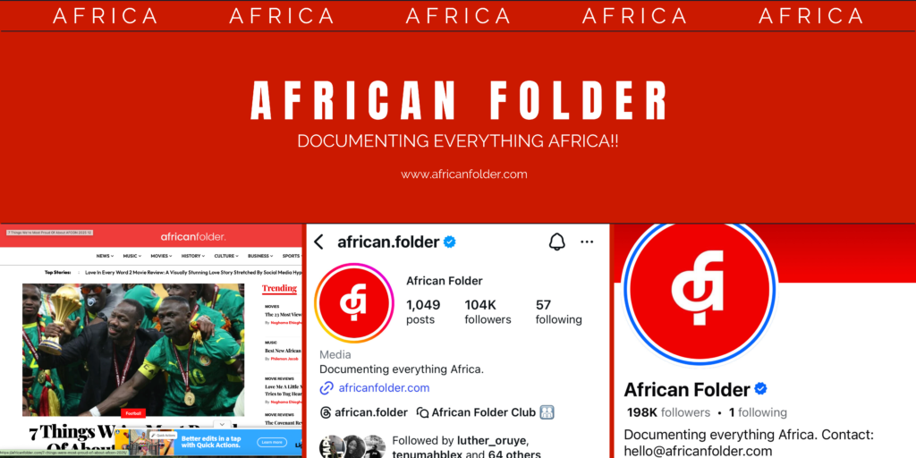 Contact Us 11 African Folder promo