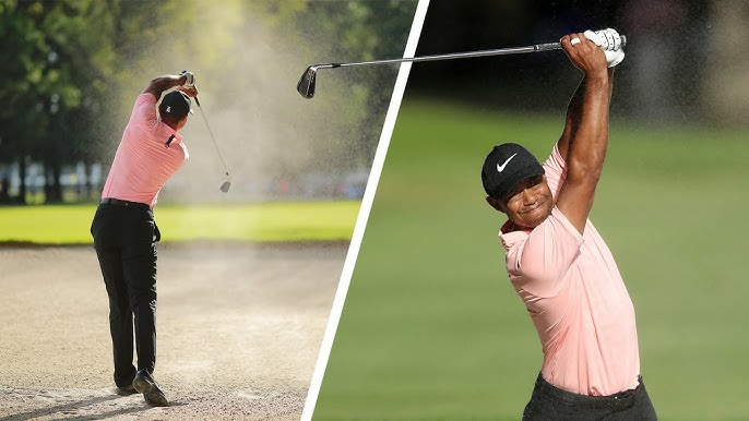 The playing style of Tiger Woods