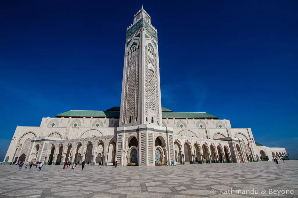 Hassan II Mosque, Casablanca, Morocco  [Kathmandu & Beyond]