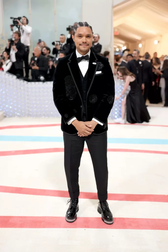 From Tems To Skepta: Africans At Met Gala 2023 Steal The Show With Diverse Styles 15 Trevor Noah at Met Gala 2023