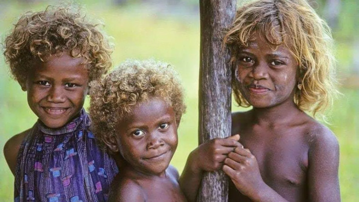 Melanesians: Exploring The Origins Of Natural Black Blondes