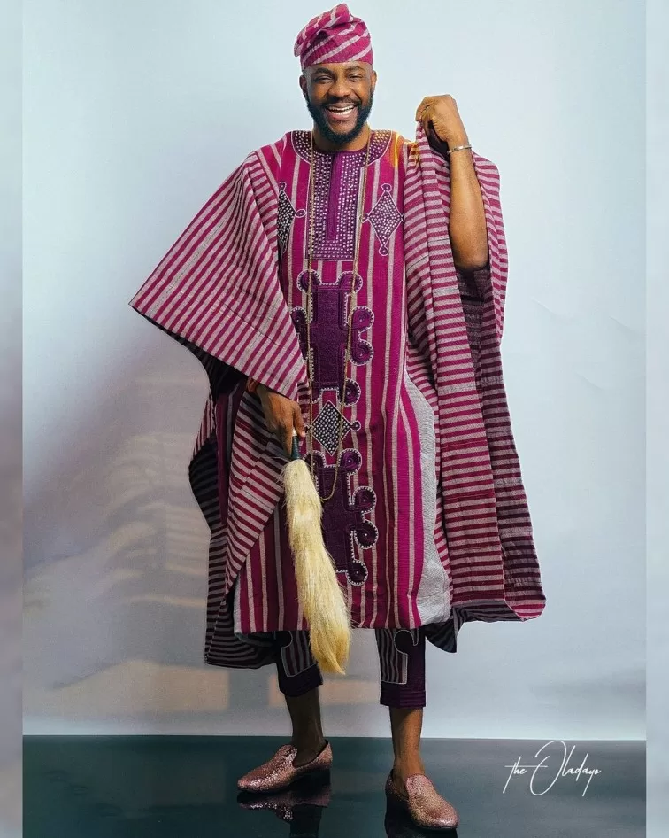 20 Best Agbada Styles For Men Inspired By Ebuka 19 Ebuka Agbada styles