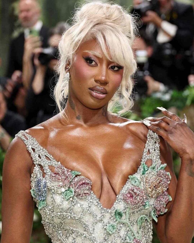 Met Gala 2024: Tyla, Adut Akech, Damson Idris, Other Africans Slay In Style 21 Aya Nakamura at Met Gala 2024