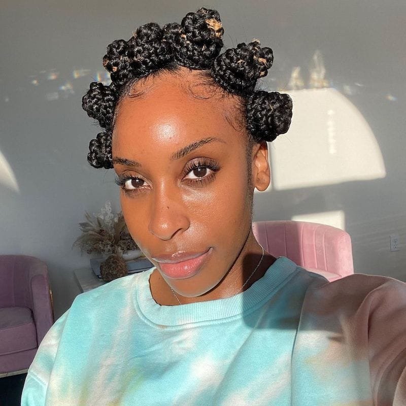 The Bantu Knots Hairstyle