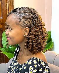 20 Ghana Weaving Styles You Should Try This Festive Season 18 Short Micro-sized Braids