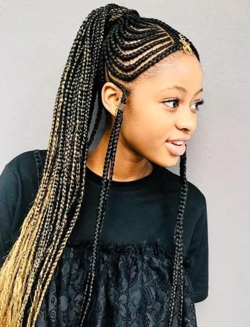 20 Ghana Weaving Styles You Should Try This Festive Season 30 Very Long Braids