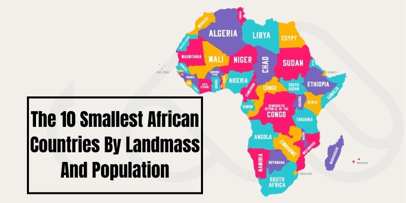 African countries ountries by land mass and population