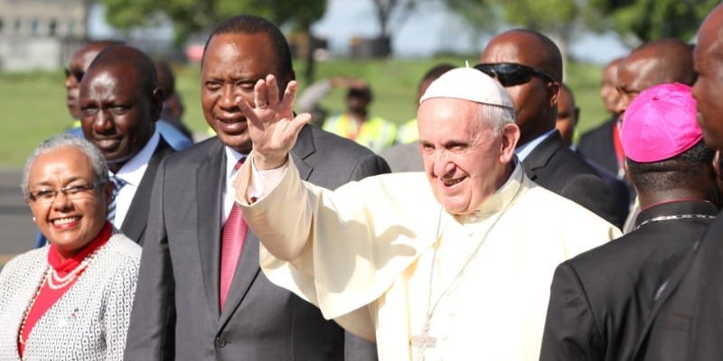 Pope Francis in Kenya in 2015